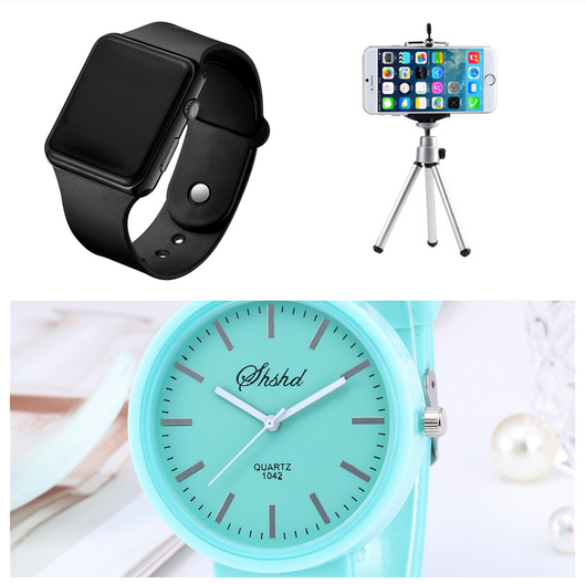Reloj Jelly de Colores Pastel para Niñas y Estudiantes - Image 9