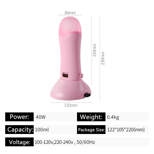 Depiladora de Cera Caliente Profesional con Asiento - Image 35