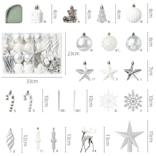 Set de 88 Esferas Navideñas Decorativas - Image 6
