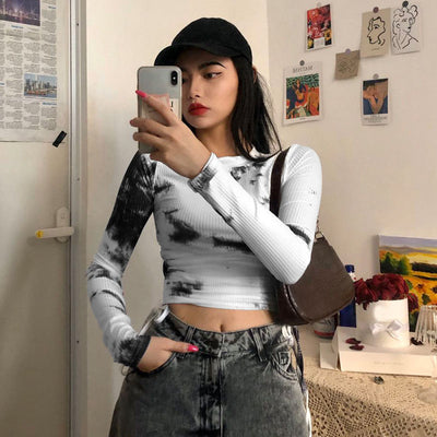 Crop Top Corto con Cordón Ajustable para Mujer - Image 9