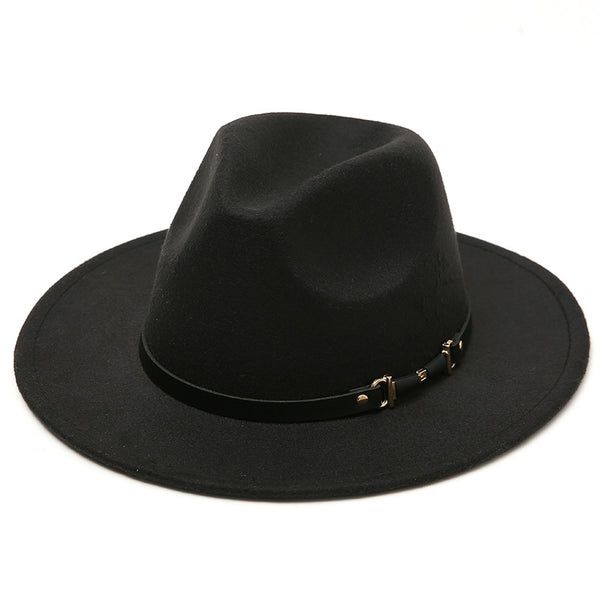 Sombrero Jazz de Ala Ancha en Lana - Estilo Versátil para Cualquier Ocasión - Image 5