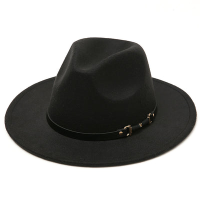 Sombrero Jazz de Ala Ancha en Lana - Estilo Versátil para Cualquier Ocasión - Image 5