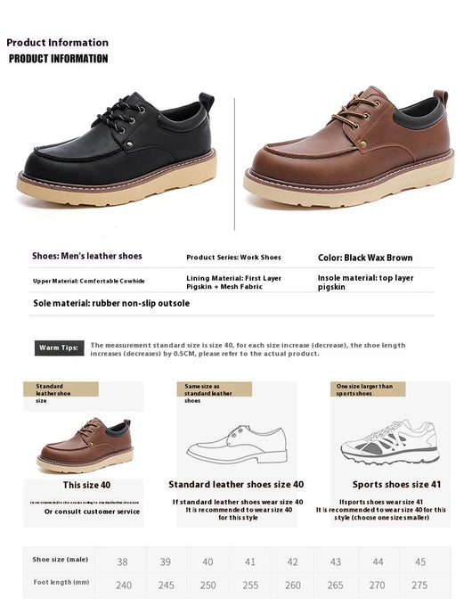 Botas Martin de Cuero Genuino para Hombre - Zapatos Trabajo Resistentes Punta Reforzada - Image 13