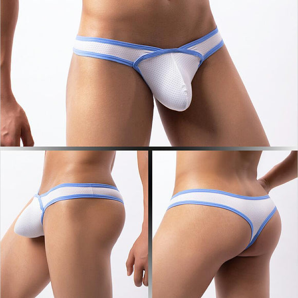Calzoncillos Tipo Slip Transpirables de Cintura Baja para Hombre