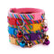 Campanas para Mascotas con Collar de Tela Estampada