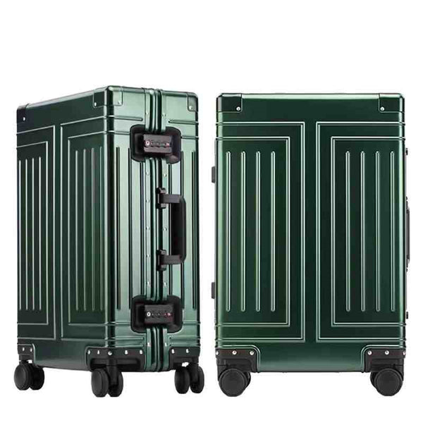 Maleta de Viaje Premium en Aluminio y Magnesio con Ruedas Giratorias Universales