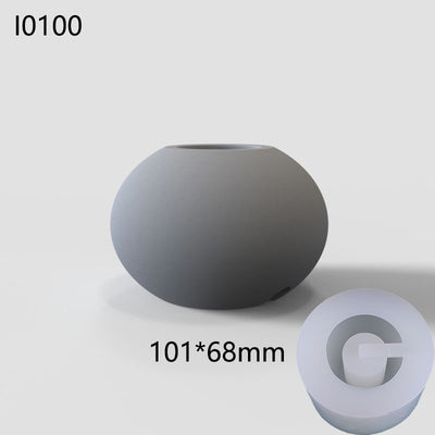 Molde para Lámpara de Cemento con Diseño de Hilo Creativo - Image 9