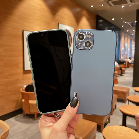 Funda Protectora de Vidrio Esmerilado XSmax con Perforación Fina