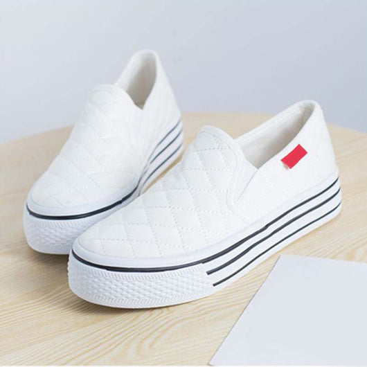 Mocasines Plataforma de Algodón para Mujer - Comodidad y Estilo Casual - Image 7