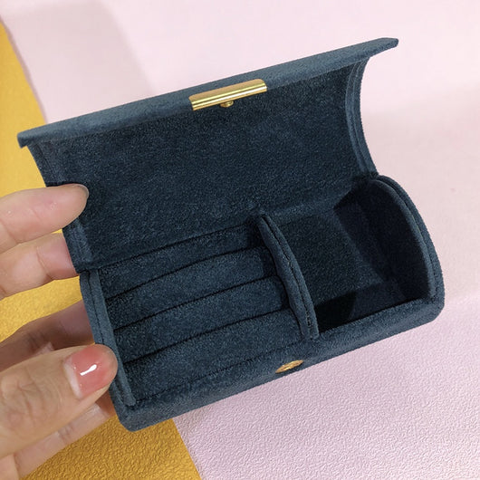 Estuche Organizador de Joyas con Diseño de Venas - Anillos y Aretes - Image 17