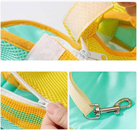Mochila Transportadora para Mascotas Furry Pawsy - Portabebés Ajustable para Perros y Gatos - Image 13
