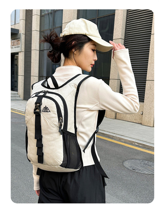 Mochila Casual AZELA Púrpura Ligera, Daypack Multicompartimento con Malla Transpirable - Image 42