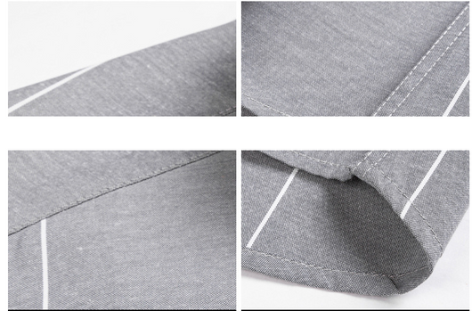Camisa Rayada para Hombre Estilo Verano Tela Ligera - Image 7