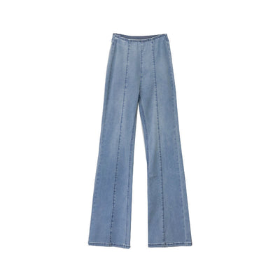 Jeans Retro Americano Cintura Alta con Efecto Levantador de Cadera para Mujer - Image 6