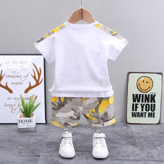 Conjunto de Shorts y Playera de Manga Corta para Niño - Image 16