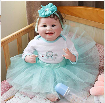 Muñeca Bebé Reborn con Ojos Acrílicos Sonrientes - Image 9