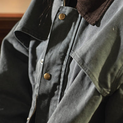 Chaqueta de Trabajo Estilo Americano en Algodón - Image 8