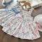 Vestido de Algodón Estampado para Niña con Mariposas