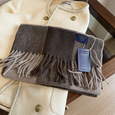 Bufanda Cuadros Lujo Cashmere Unisex - Image 17