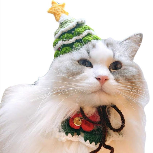 Gorro Navideño Tejido a Mano para Mascotas - Image 10