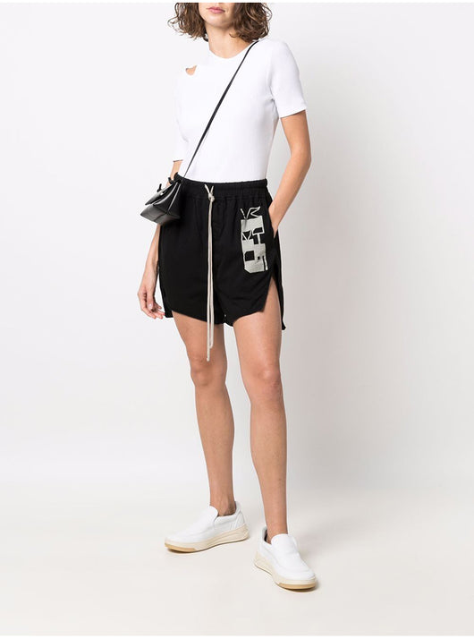 Shorts de Algodón Mid-rise con Doble Línea - Image 8