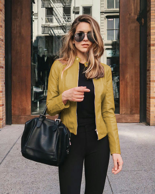 Blazer de Cuero PU para Mujer - Colección Otoño Invierno - Image 19