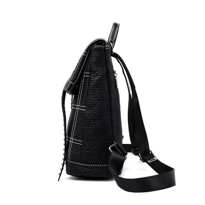 Mochila de Cuero para Mujer - Diseño Versátil de Asa Simple y Doble - Image 4