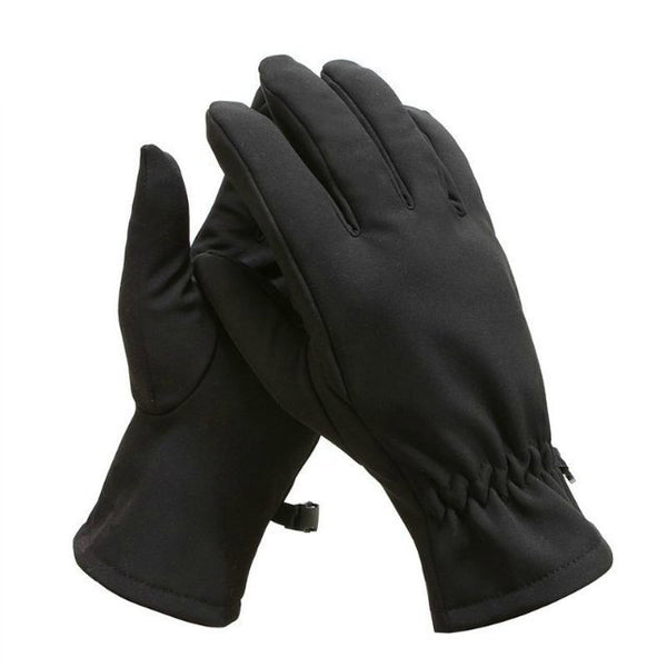 Guantes Tácticos de Cuero de Tiburón Camuflaje Resistentes al Viento - Image 3
