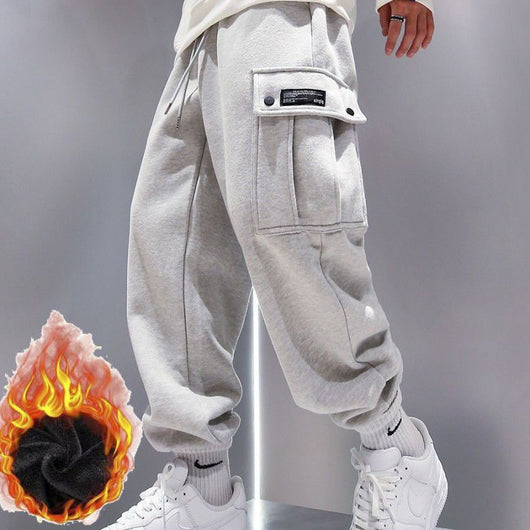 Pantalones Deportivos Holgados para Hombre Otoño Invierno - Versátiles y Cómodos - Image 5