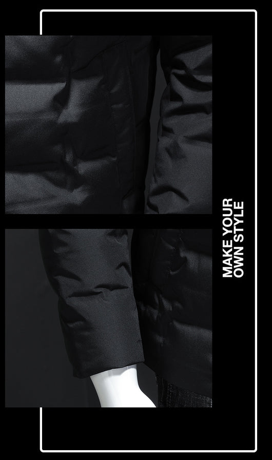 Chaqueta Acolchada de Plumón para Hombre - Abrigo Térmico Premium - Image 15