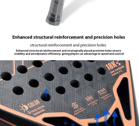 Raqueta de Pádel AMASPORT Carbon Fiber - Rendimiento Profesional - Image 12