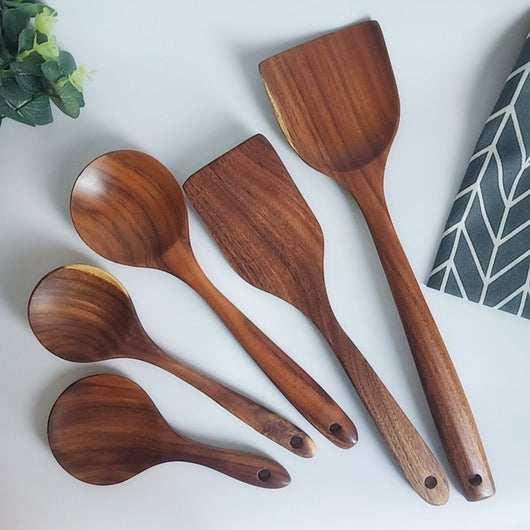 Set Sartén Antiadherente con Cuchara de Madera para Arroz - Image 20