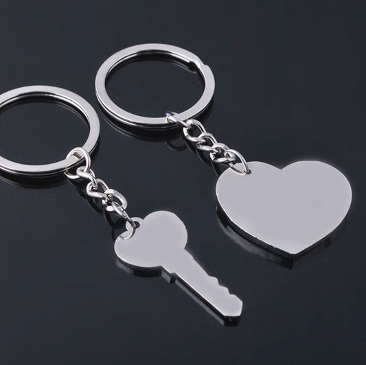 Llavero de Corazón para Parejas - Diseño Secreto del Amor - Image 2