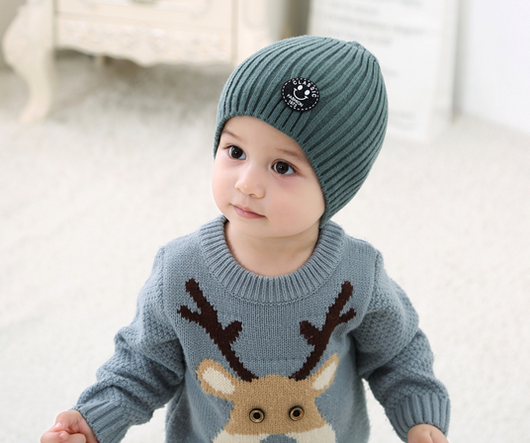 Gorro Infantil Unisex de Moda con Textura Acanalada - Image 7