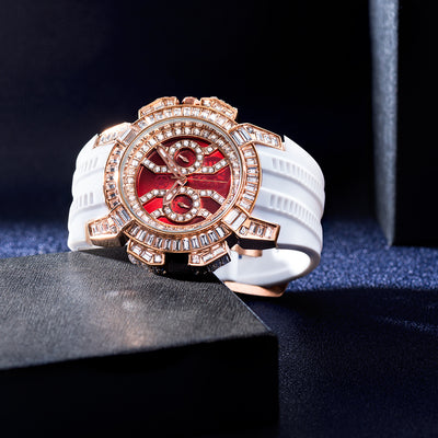 Reloj Hip-hop Premium para Hombre - Diseño Dominante y Moderno