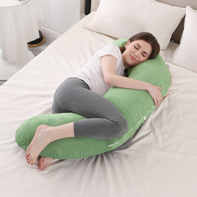 Almohada de Embarazo Ergonómica con Soporte Lumbar para Dormir de Lado - Image 28
