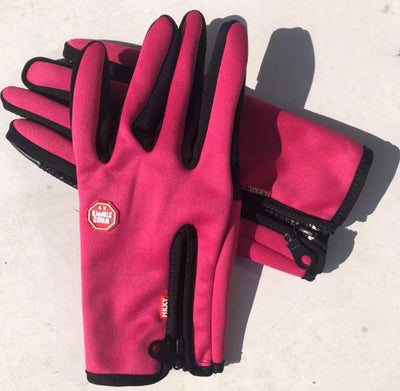 Guantes de Esquí con Tecnología Táctil y Cierre de Cremallera - Image 8