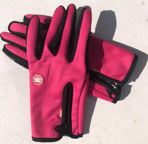 Guantes de Esquí con Tecnología Táctil y Cierre de Cremallera - Image 8