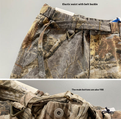 Shorts Camuflaje Rama Seca Hoja de Arce para Hombre - Image 10