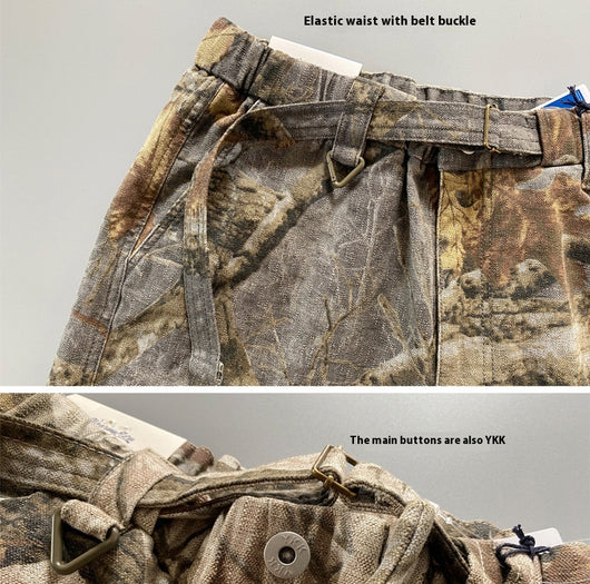 Shorts Camuflaje Rama Seca Hoja de Arce para Hombre - Image 10