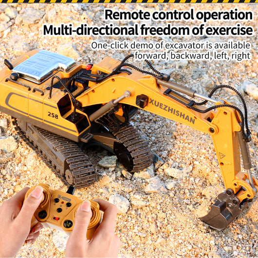 Excavadora de Control Remoto con Simulación Realista para Niños - Image 10