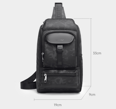 Bolsa Táctica Impermeable para Hombre - Bandolera Cruzada - Image 12