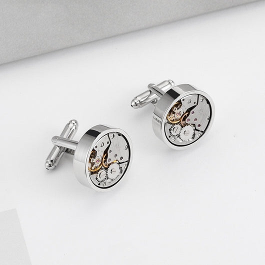 Gemelos con Movimiento Mecánico para Hombre - Accesorios de Moda Sofisticada - Image 11