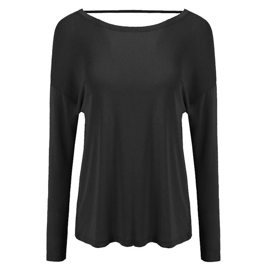 Blusa Yoga Manga Larga para Mujer - Primavera - Image 10