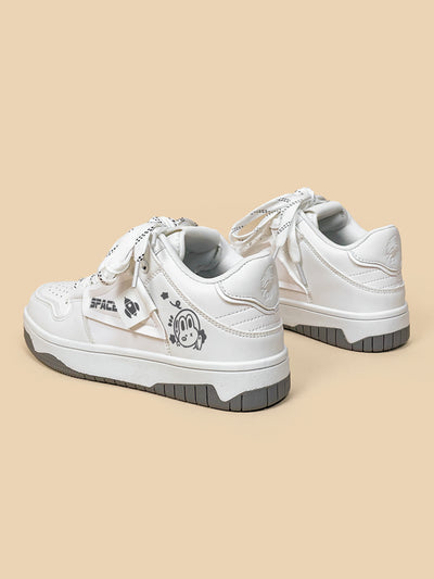Zapatillas Deportivas Casuales Mujer - Suela Plana Skate - Image 8