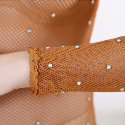 Body Stocking Brillante con Cristales para Mujer - Image 14