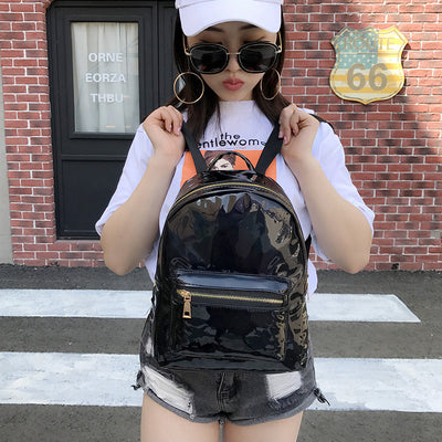 Mochila Reflectante Láser Harajuku Soft Girl Personalizable