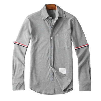 Chaqueta Camisa Tejida con Detalles de Cuentas y Bandas en Brazos - Image 11