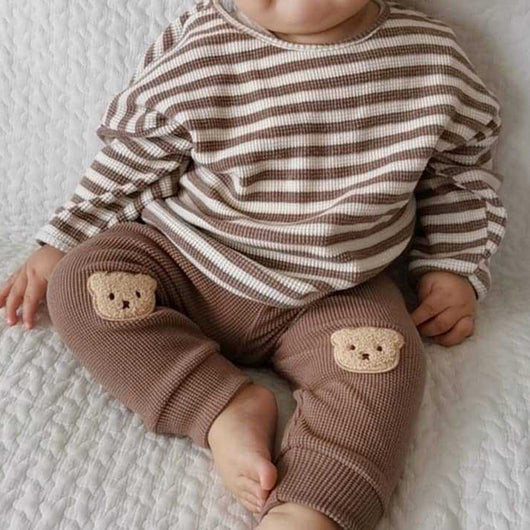Blusa Rayada Suave y Cómoda para Bebés - Image 4