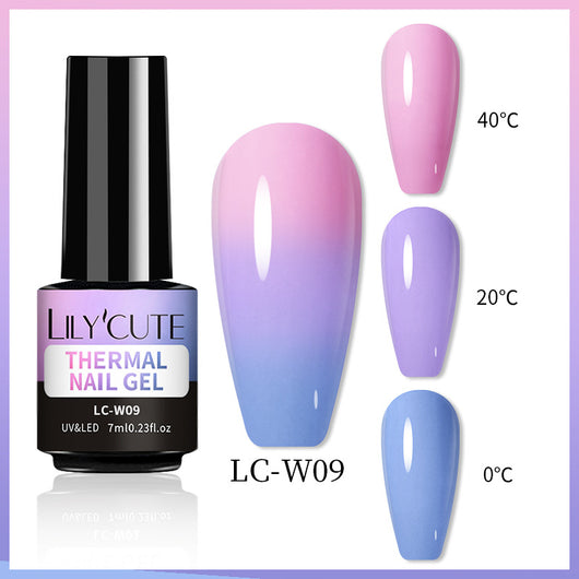 Esmalte de Uñas con Brillo Termocromático - Cambio de Color UV - Image 12